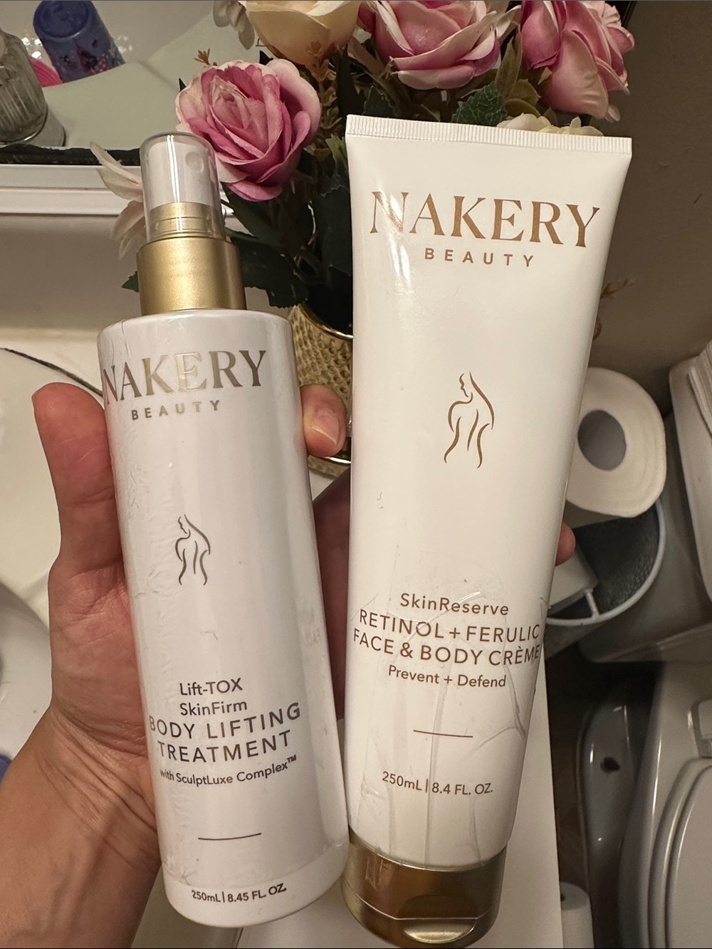 Nakery Beauty White Retinol + Ferulic Face & Body Crème - Hydrating Moisturizer
